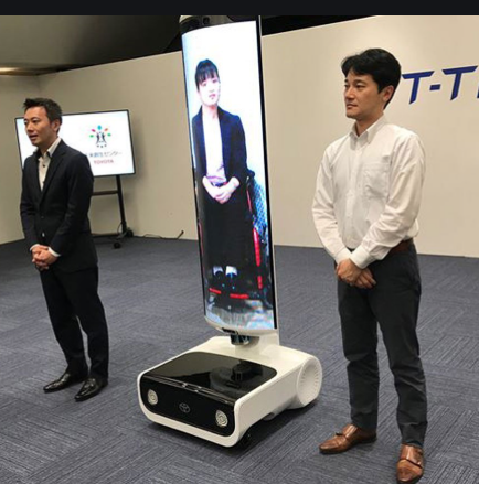 The T-TR1 (Remote location communication Robot) 