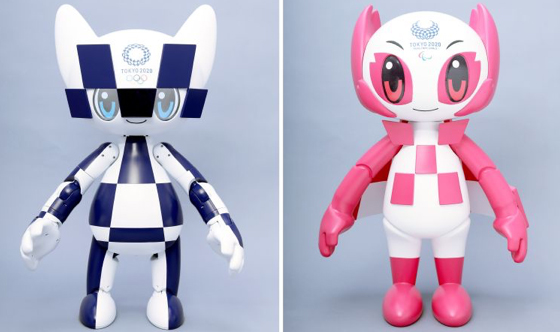 2020 Olympic Mascot Robots